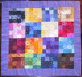 bild: erste Patchwork-Quilt-Decke